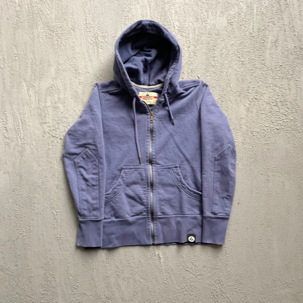 American Giant Full Zip Hoodie Women Medium purple